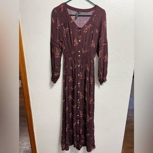 Piper and Scoot maxi dress size medium